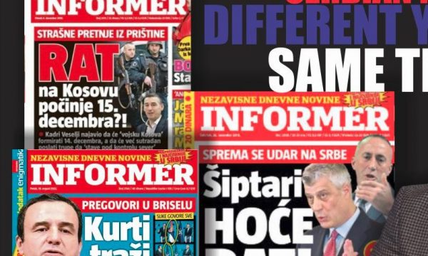 Kështu i fabrikon Serbia lajmet për Kosovë - Gazeta Express