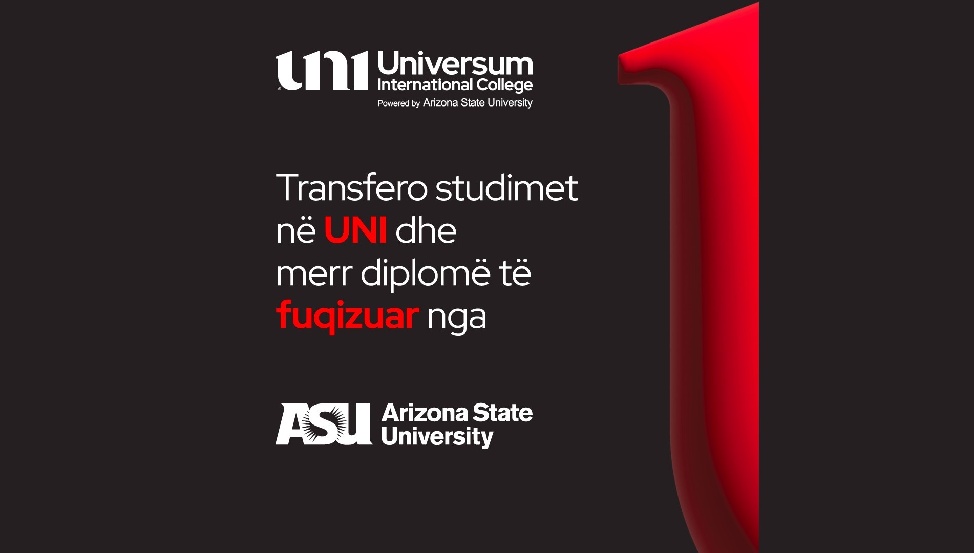 Transfero studimet në UNI - Universum International College dhe merr ...